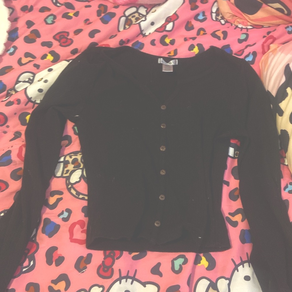 Black button long sleeve